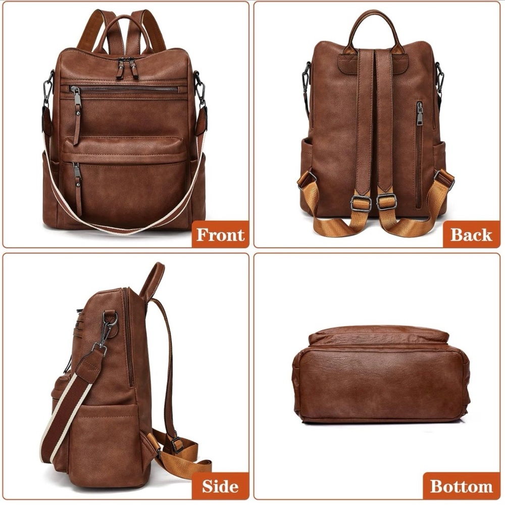 Women’s Multipurpose Backpack Purse - Picture 3 of 3